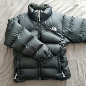 North Face retro-style down puffer coat